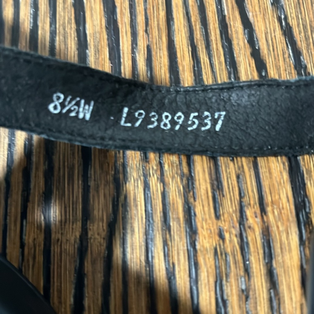 SAS sandal. Black open toe. - Picture 8 of 10